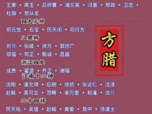 全民水浒最强阵容揭秘：谁是最厉害的组合？全民水浒阵容实力大比拼