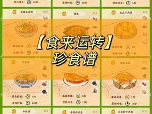 新手烹饪大师之路：中华美食家的养成攻略