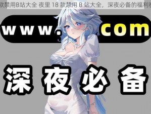 夜里18款禁用B站大全 夜里 18 款禁用 B 站大全，深夜必备的福利视频 APP