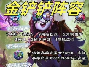 金铲铲之战S85秘术双EZ阵容攻略：策略配置与实战运用解析