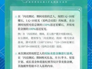 无期迷途充值返利规则详解：了解充值返利的实际运行机制及优惠政策