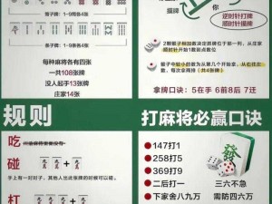 广东麻将入门指南：揭秘拿牌规则与技巧解析