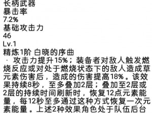 关于原神调香师艾梅莉埃全新技能爆料，揭开她的战斗奥秘