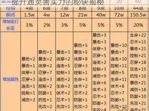 火影格斗游戏：通灵兽进阶攻略与心得分享——提升通灵兽实力的秘诀揭秘