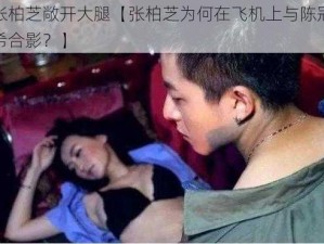 张柏芝敞开大腿【张柏芝为何在飞机上与陈冠希合影？】