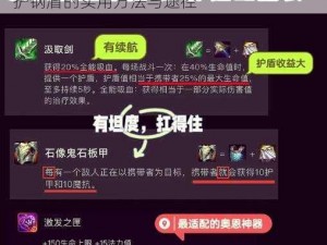 Outward守护钢盾获取攻略：探索获得守护钢盾的实用方法与途径