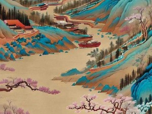 绘真妙笔绘千山，千姿百态展画中新世界