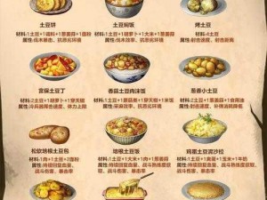 明日之后采麻工专属料理大全：精选独特料理食谱解析