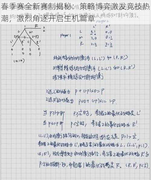 春季赛全新赛制揭秘：策略博弈激发竞技热潮，激烈角逐开启生机篇章