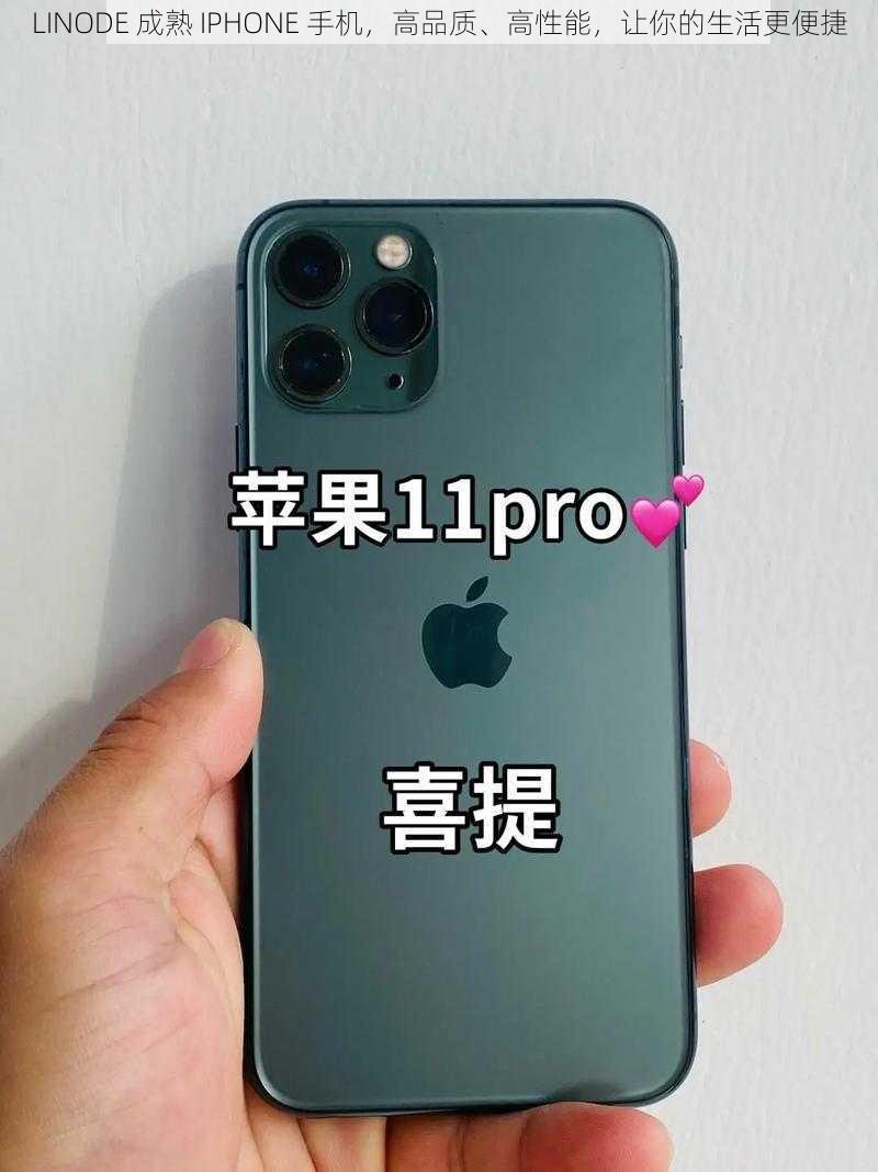 LINODE 成熟 IPHONE 手机，高品质、高性能，让你的生活更便捷