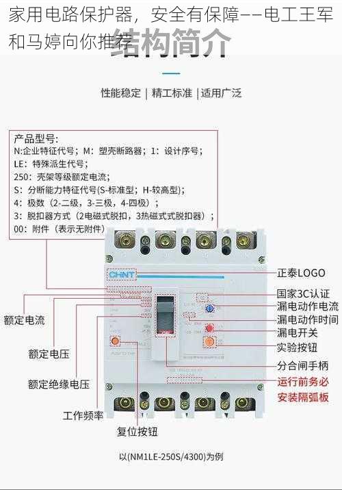 家用电路保护器，安全有保障——电工王军和马婷向你推荐