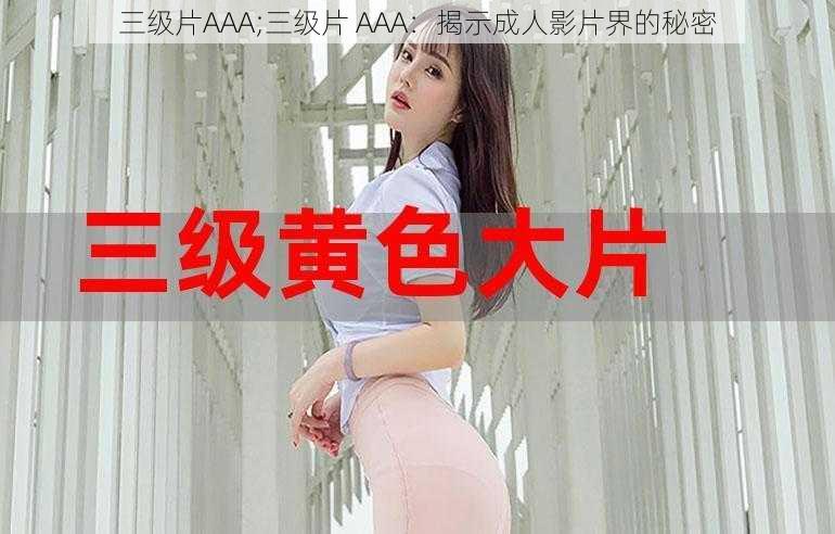 三级片AAA;三级片 AAA：揭示成人影片界的秘密