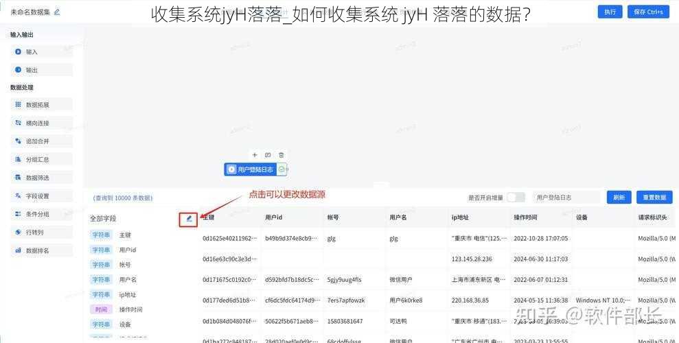 收集系统jyH落落_如何收集系统 jyH 落落的数据？