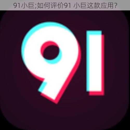 91小巨;如何评价91 小巨这款应用？