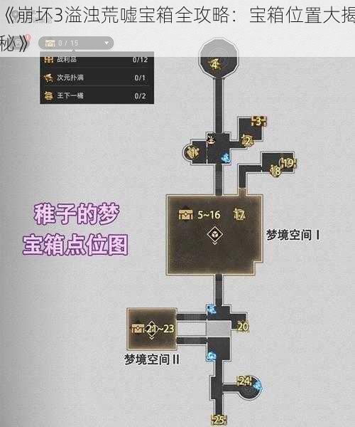 《崩坏3溢浊荒嘘宝箱全攻略：宝箱位置大揭秘》