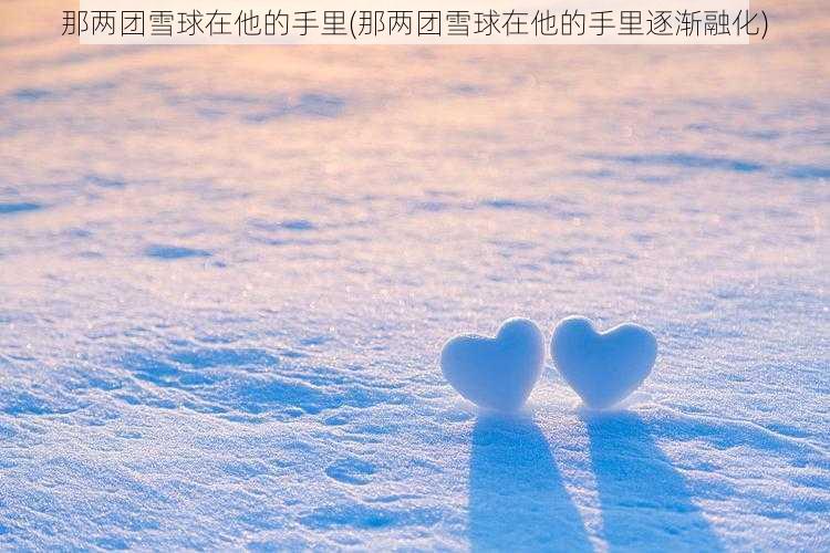 那两团雪球在他的手里(那两团雪球在他的手里逐渐融化)