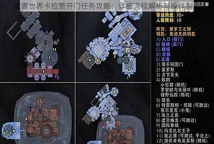 魔兽世界卡拉赞开门任务攻略：详细流程解析与操作指南