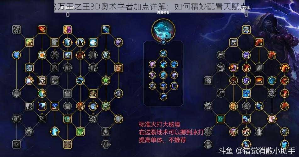 《万王之王3D奥术学者加点详解：如何精妙配置天赋点》