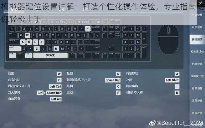 模拟器键位设置详解：打造个性化操作体验，专业指南助你轻松上手