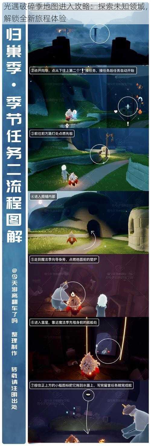 光遇破碎季地图进入攻略：探索未知领域，解锁全新旅程体验