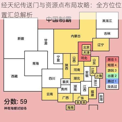 经天纪传送门与资源点布局攻略：全方位位置汇总解析