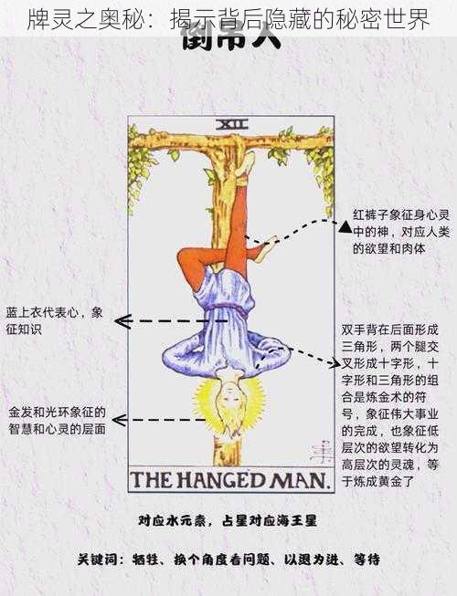 牌灵之奥秘：揭示背后隐藏的秘密世界